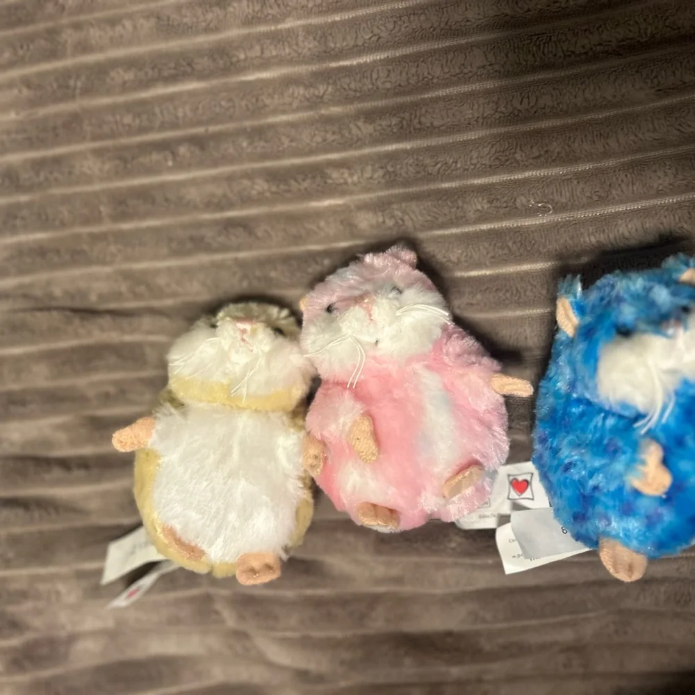 Webkinz Colorfful Plush Hamster Toys